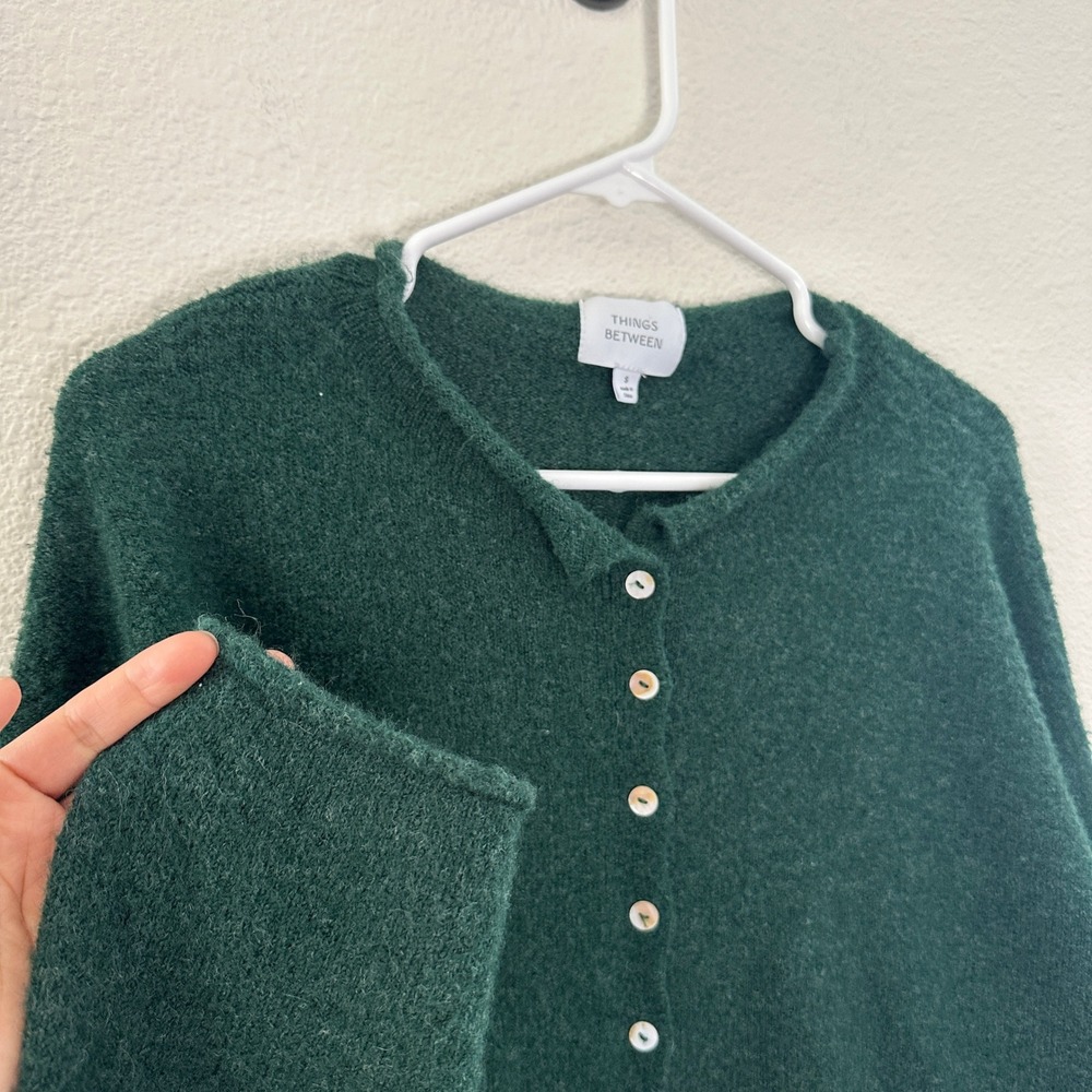 Things Between Emerald Green Piper Wool Blend But… - image 6